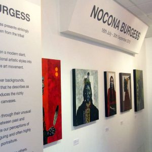 Nocona Burgess solo exhibition at Rainmaker Gallery in Bristol