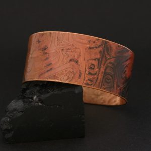 Haida copper cuff by Gwaai Edenshaw