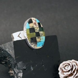 Mosaic Ring by Dana Chavez