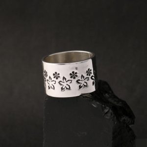 Silver ring by Jennifer Medina