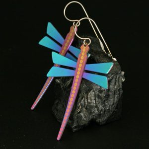 Pat Pruitt Dragonfly Earrings