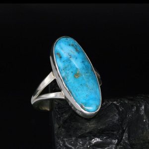 turquoise ring by H&J Chavez