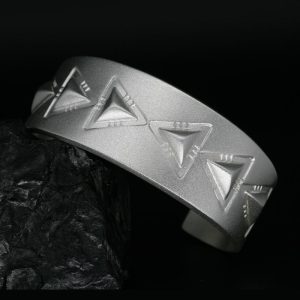 Repoussé Bracelet by Chris Pruitt