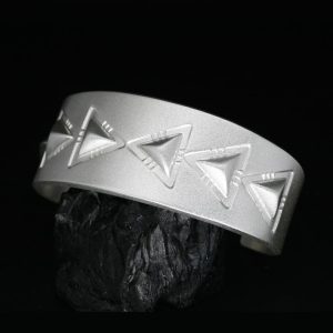 Repoussé Bracelet by Chris Pruitt