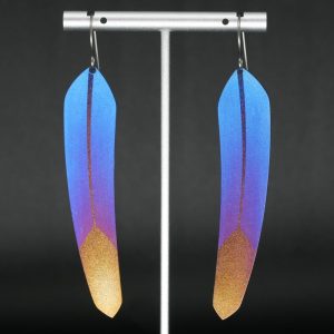 TechFeather earrings by Pat Pruitt