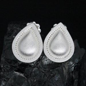 Raindrop Stud Earrings by Chris Pruitt