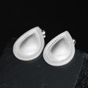 Raindrop Stud Earrings by Chris Pruitt