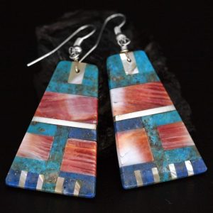 Kewa Pueblo Earrings by Stephanie & Tanner Medina