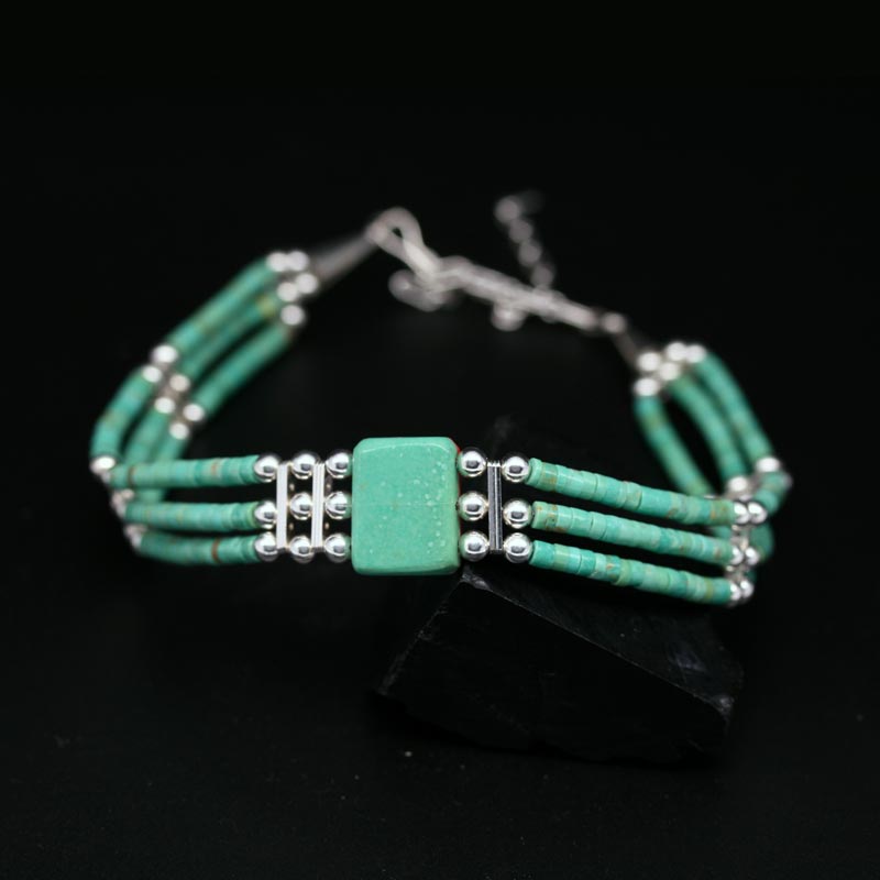 Green Turquoise Choker by Jonathan Garcia