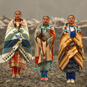 Pendleton Blankets photgraphed by Eugene Tapahe