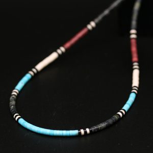 Heishi necklace by H & J Chavez