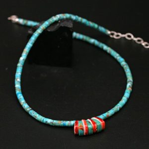 Pueblo Corn Necklace by Beatrice Aguillar