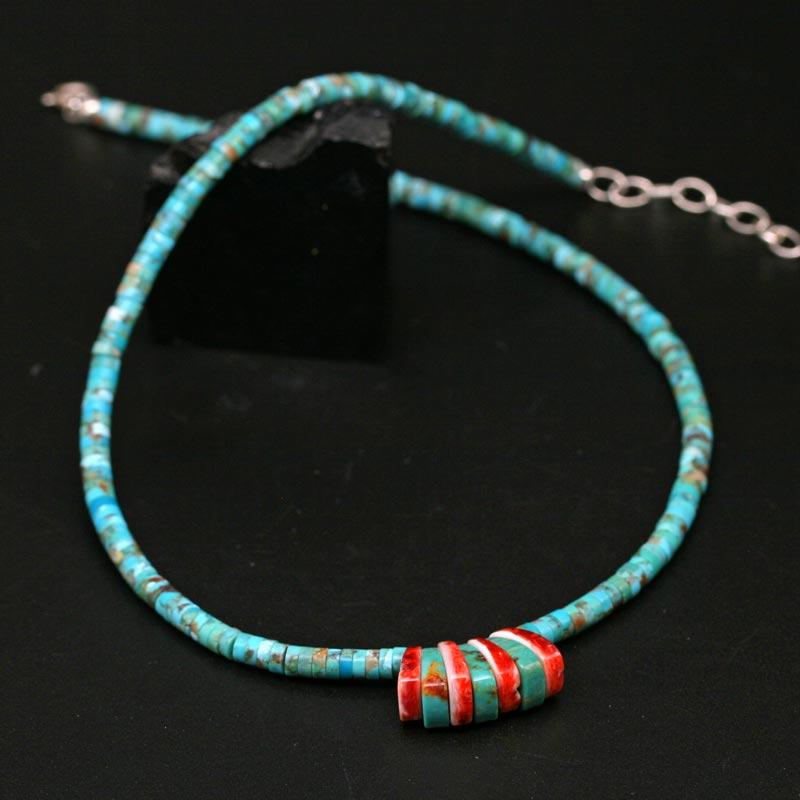 Pueblo Corn Necklace by Beatrice Aguillar