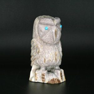 Owl Carving by Garrick Weeka