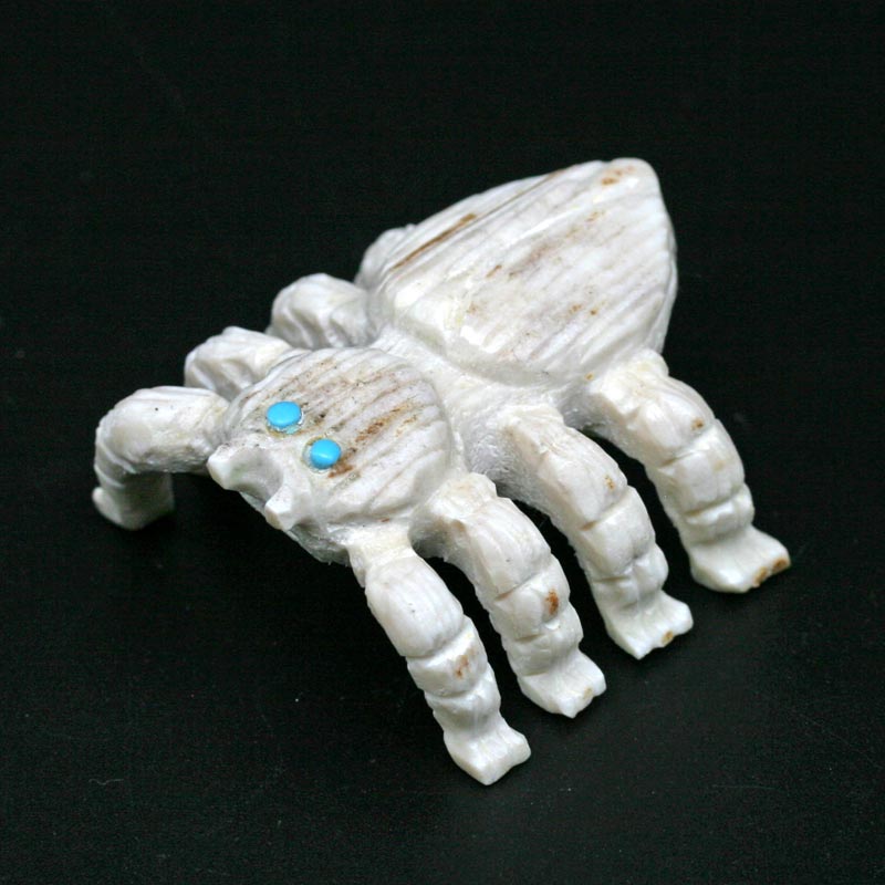 Spider Carving by Max Laate, Zuni