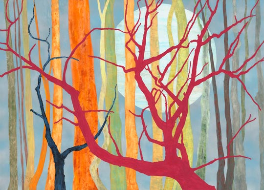Red Tree by Rick Grimster