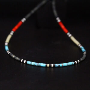Heishi Necklace by H & J Chavez, Kewa