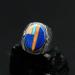 Vintage 1970's Lapis inlay ring