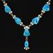 Sleeping Beauty Arizona turquoise necklace