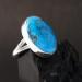 Nacozari turquoise ring by H&J Chavez.