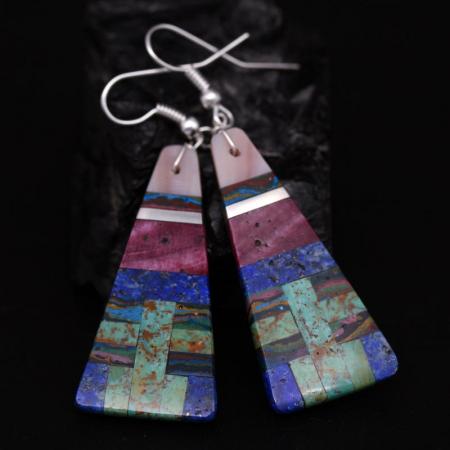 Kewa Mosaic Earrings by Stephanie & Tanner Medina