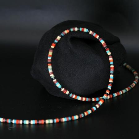 Multi-coloured Heishe Necklace by H & J Chavez