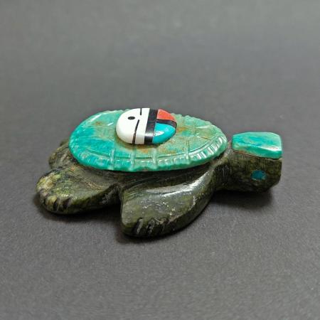 Turquoise Turtle by Darrin Boone, Zuni