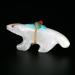 White Wolf Fetish by Jimmy Yawakia, Zuni