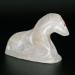 Alabaster Horse Carving by Jimmy Yawakia