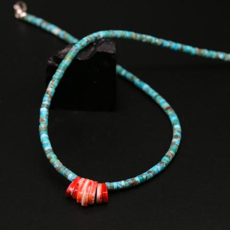 Traditional Corn Necklace by Beatrice Aguillar